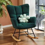 JIONJOY Fauteuil à bascule rembourré