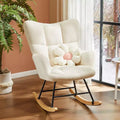 JIONJOY Upholstered Rocking Chair