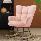 JIONJOY Fauteuil à bascule rembourré