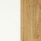 Nathan James Lot de 4 consoles Jasper en bois cannelé avec portes