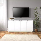 Table Console Buffet à 4 Portes Simplement Moderne Prepac