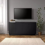 Table Console Buffet à 4 Portes Simplement Moderne Prepac
