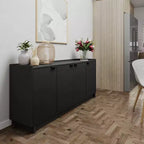 Table Console Buffet à 4 Portes Simplement Moderne Prepac
