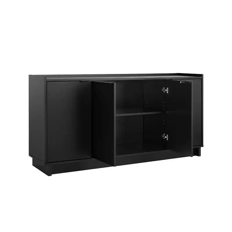 Table Console Buffet à 4 Portes Simplement Moderne Prepac