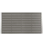 Ensemble de salle à manger extérieur en aluminium Shore 9 pièces