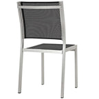 Ensemble de salle à manger extérieur en aluminium Shore 9 pièces