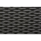 Ohana Outdoor Patio Ensemble Sectionnel 5 Pièces en Osier Noir avec Coussins - Aucun Assemblage Nécessaire