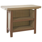 Bar de service en poly bois