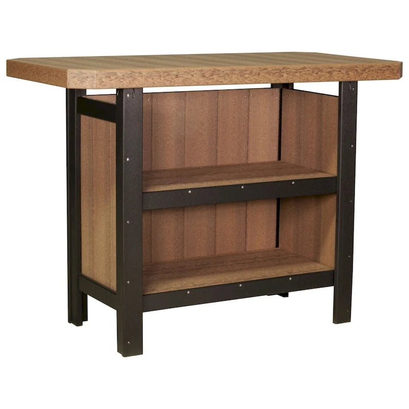 Bar de service en poly bois