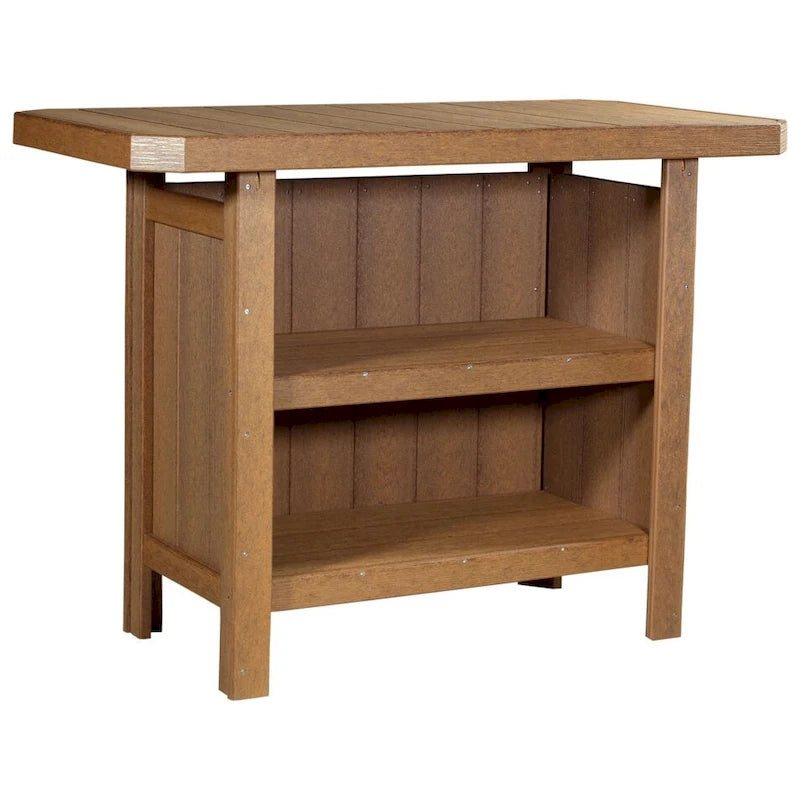 Bar de service en poly bois