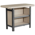 Bar de service en poly bois