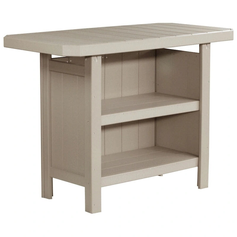 Bar de service en poly bois
