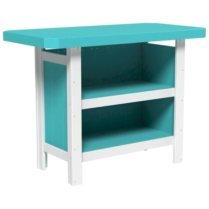 Bar de service en poly bois