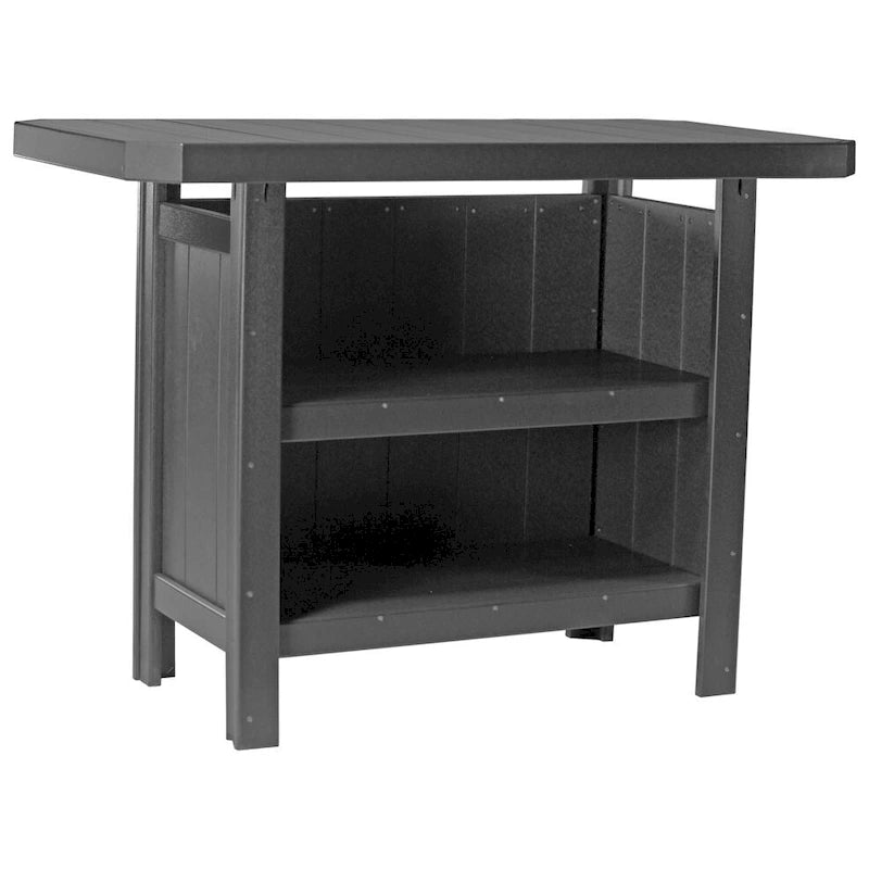 Bar de service en poly bois