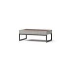 Ensemble de salon de jardin profond 7 pièces Milo Gray Sunbrella avec table