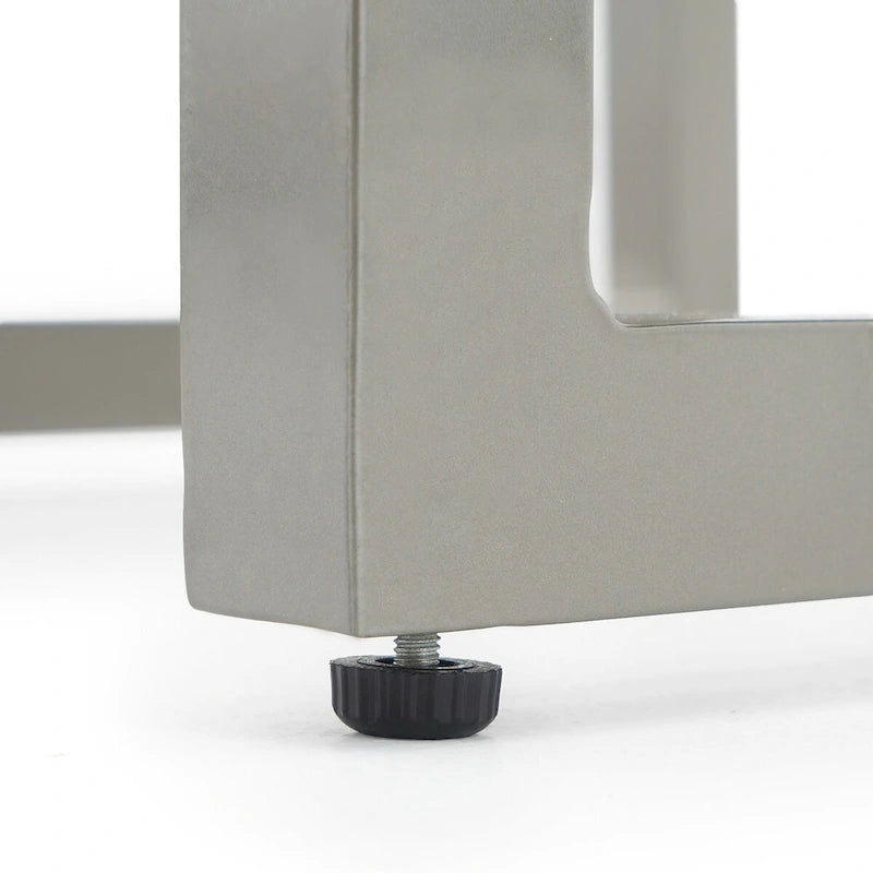 Sectionnel d'extérieur 4 pièces Milo Espresso Sunbrella avec table pour patio