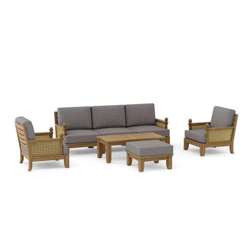 SET-68 Ensemble de conversation modulaire de luxe 7 pièces