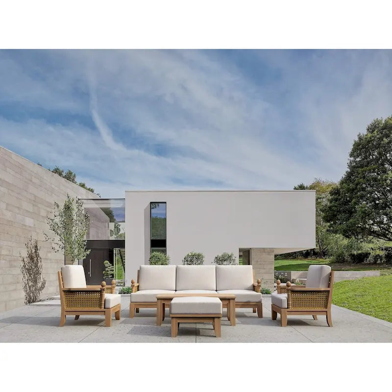 SET-68 Ensemble de conversation modulaire de luxe 7 pièces