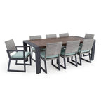 Ensemble de patio Milo Grey Sunbrella 18 pièces