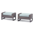 Ensemble de fauteuils de jardin Milea 5 pièces en Sunbrella