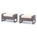 Ensemble de fauteuils de jardin Milea 5 pièces en Sunbrella