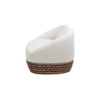 Canapé d'extérieur 3 places en osier tressé Willow 71 - 71 L x 36 P x 28,5 H