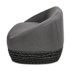 Canapé d'extérieur 3 places en osier tressé Willow 71 - 71 L x 36 P x 28,5 H
