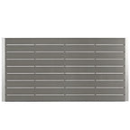 Ensemble de salle à manger d'extérieur Shore en aluminium de 7 pièces