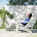 Chaises de jardin pliables LUE BONA en HDPS résistant aux intempéries, avec porte-gobelet, lot de 6 - 35P x 30L x 36,2H