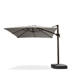 Ensemble de salle à manger et de salon d'extérieur sectionnel 18 pièces Portofino Comfort Sunbrella avec parasol