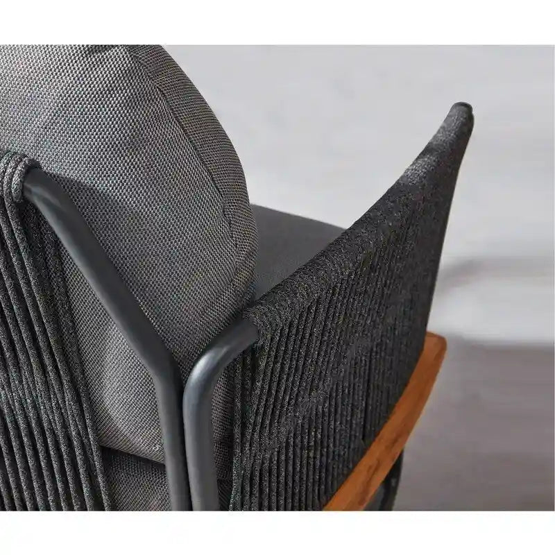Canapé d'extérieur Rodeo Teak & Aluminium, Série 3170