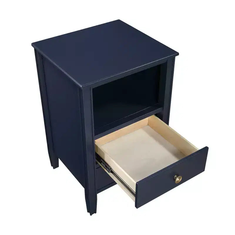 Table de chevet de rangement à 2 tiroirs Comfort Pointe Winsley