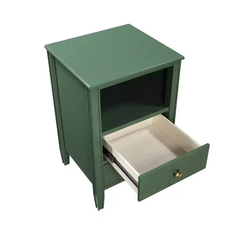 Table de chevet de rangement à 2 tiroirs Comfort Pointe Winsley