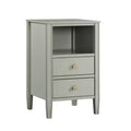 Comfort Pointe Winsley 2 Drawer Storage Nightstand