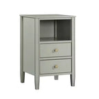 Comfort Pointe Winsley 2 Drawer Storage Nightstand