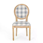 Christopher Knight Home Derring Ensemble de salle à manger extensible 7 pièces en bois rembourré de style campagnard français