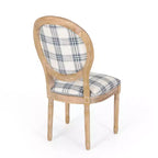 Christopher Knight Home Derring Ensemble de salle à manger extensible 7 pièces en bois rembourré de style campagnard français