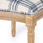 Christopher Knight Home Derring Ensemble de salle à manger extensible 7 pièces en bois rembourré de style campagnard français
