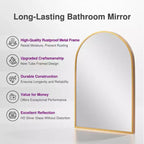 Dovelina Miroir Mural Miroir de Maquillage pour Salle de Bain Collection de Miroirs de Maquillage