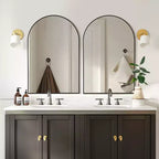Dovelina Miroir Mural Miroir de Maquillage pour Salle de Bain Collection de Miroirs de Maquillage