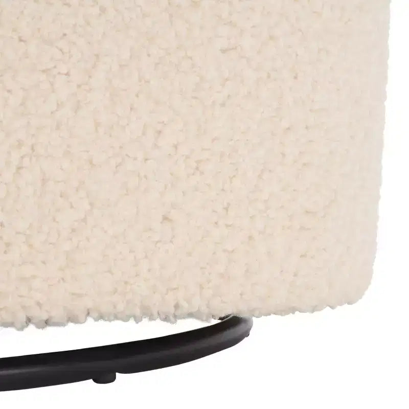 Fauteuil pivotant Theoden - ACH4524A - Blanc cassé - Safavieh