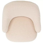 Fauteuil pivotant Theoden - ACH4524A - Blanc cassé - Safavieh