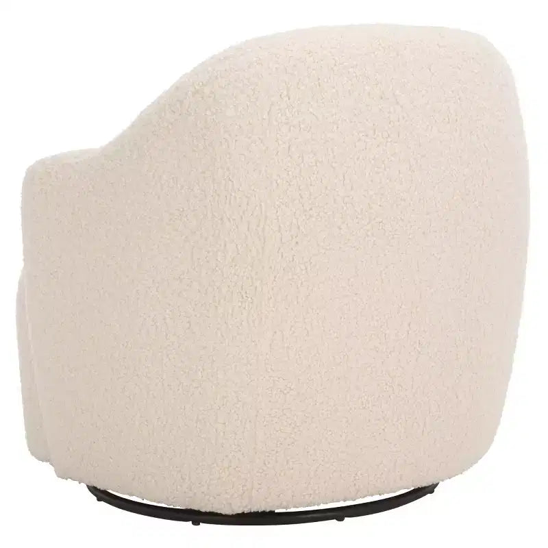 Fauteuil pivotant Theoden - ACH4524A - Blanc cassé - Safavieh