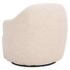 Fauteuil pivotant Theoden - ACH4524A - Blanc cassé - Safavieh