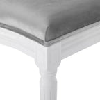 Chaises de salle à manger capitonnées GDFStudio Newman de style campagnard (lot de 2)