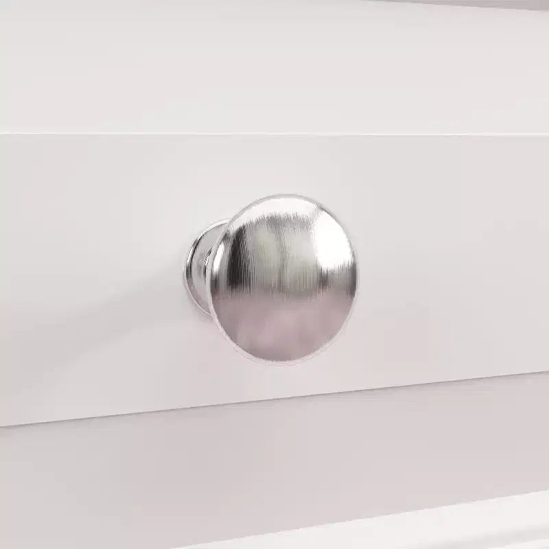 Commode Famapy à 9 Tiroirs Style Classique Poignées Boutons en Métal 5 Pieds de Support