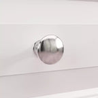 Commode Famapy à 9 Tiroirs Style Classique Poignées Boutons en Métal 5 Pieds de Support