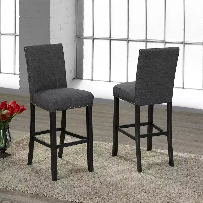 Brassex Ensemble de 2 tabourets de bar Avery de 29 po