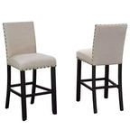 Brassex Ensemble de 2 tabourets de bar Avery de 29 po
