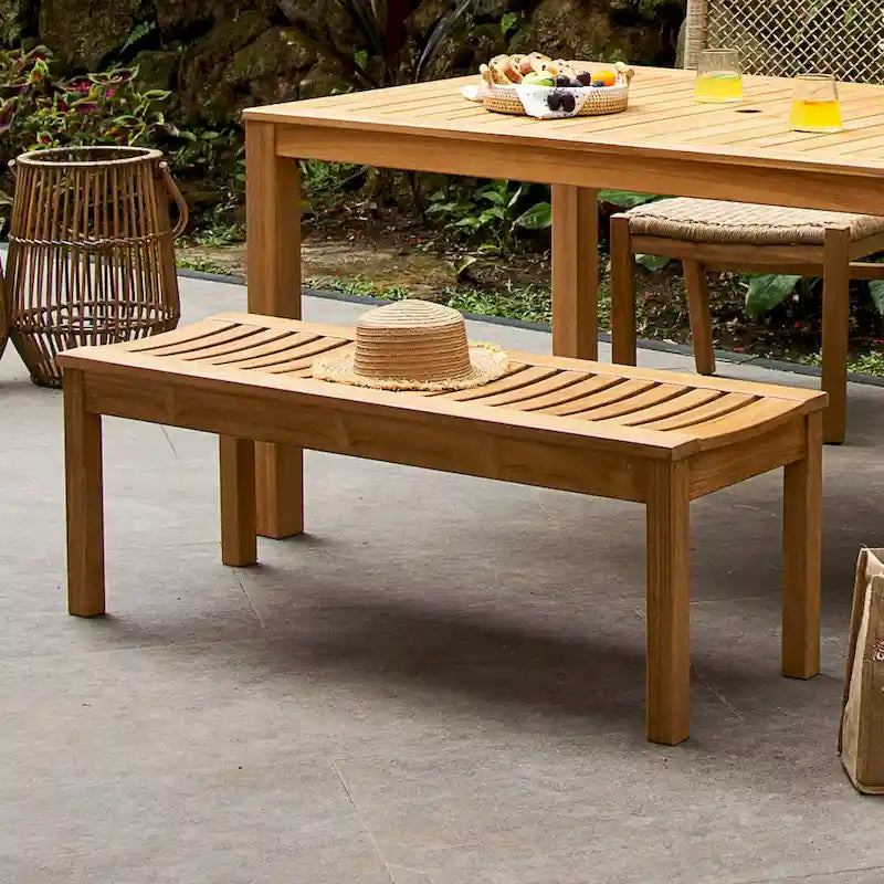 Ensemble repas d'extérieur 4 pièces en teck Paxton de Cambridge Casual